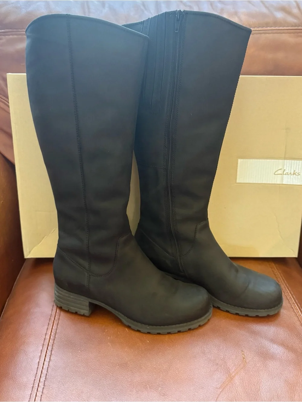 Clarks fit knee sleek